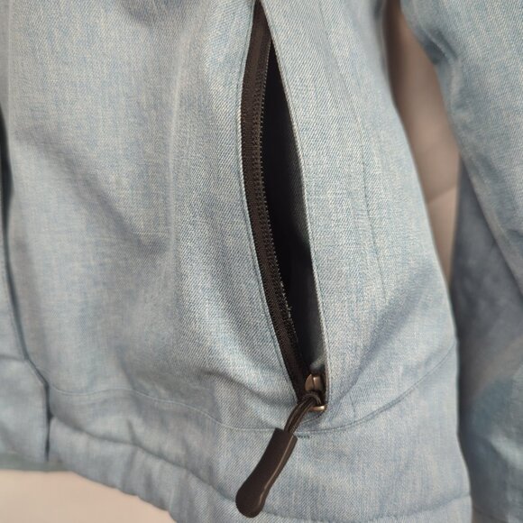 Little Donkey Andy Blue Ski Jacket with Removable Hood - Picture 5 of 10